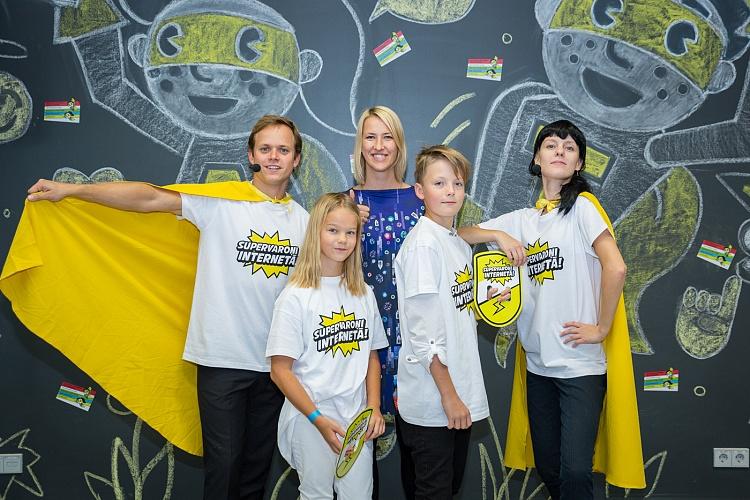 Medijpratības un bērnu drošības internetā kampaņas “Supervaroņi internetā” atklāšanas pasākums