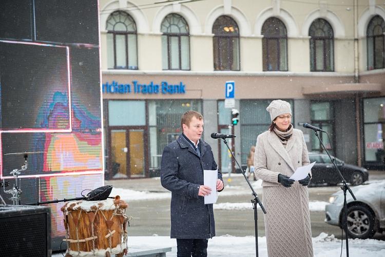 Latvijas simtgades Goda vārtu atklāšana