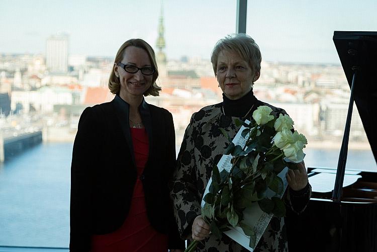 KM atzinības rakstu pasniegšanas ceremonija