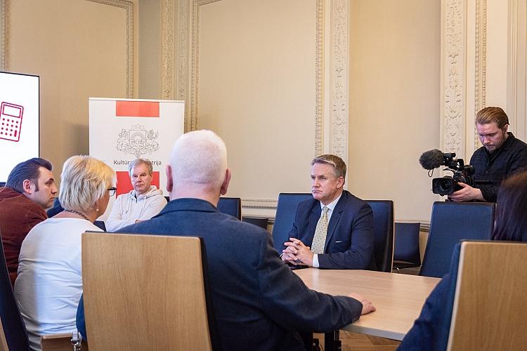 Tikšanās ar kultūras pasākumu producentiem