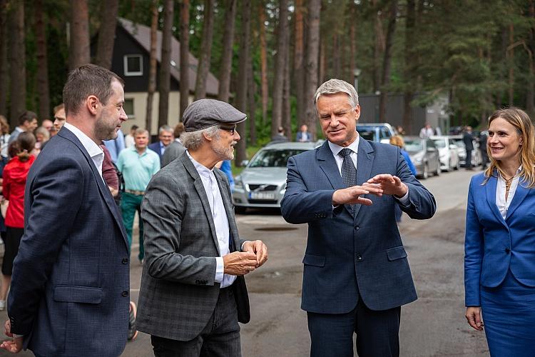 Mežaparka Lielās estrādes B1 posma atklāšanas pasākums