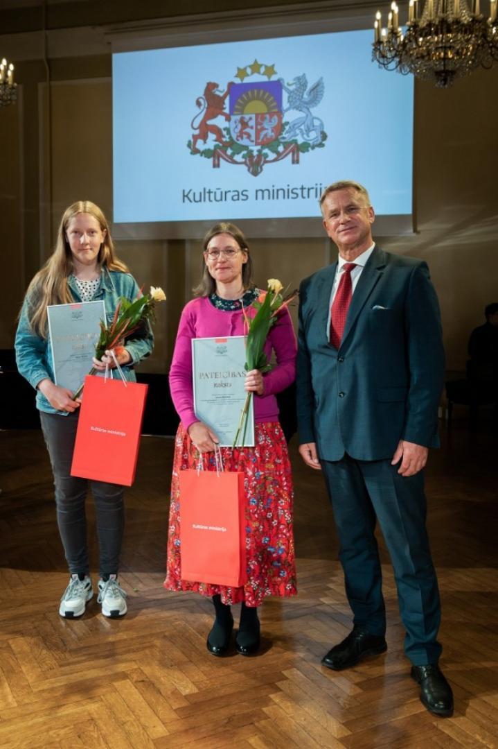 Kultūras ministrijas apbalvojuma un "Cimzes balvas 2020" pasniegšanas ceremonija