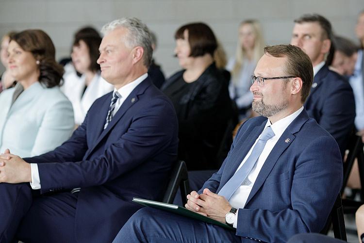 Kultūras ministra Naura Puntuļa darba vizīte Lietuvā