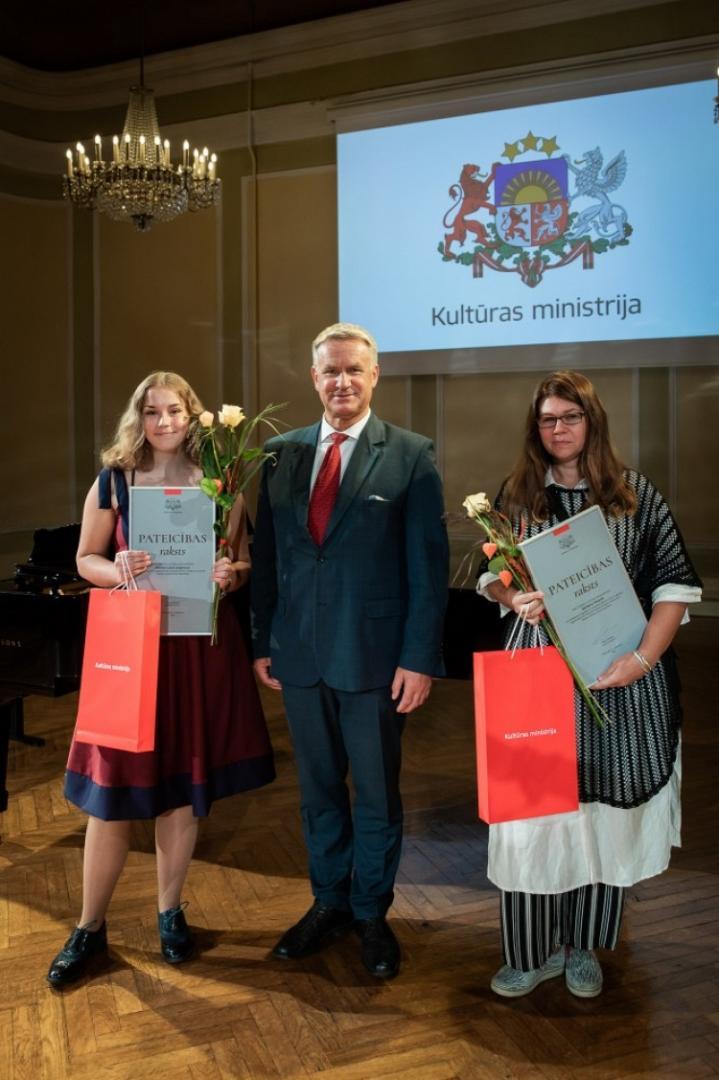 Kultūras ministrijas apbalvojuma un "Cimzes balvas 2020" pasniegšanas ceremonija