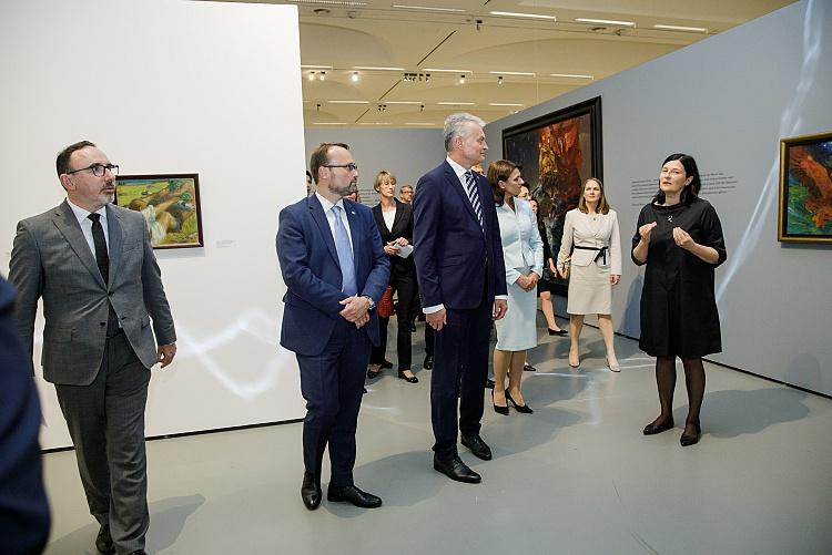 Kultūras ministra Naura Puntuļa darba vizīte Lietuvā