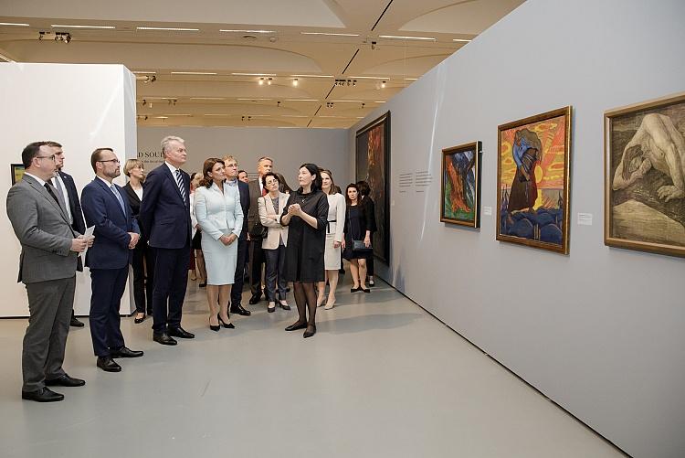 Kultūras ministra Naura Puntuļa darba vizīte Lietuvā