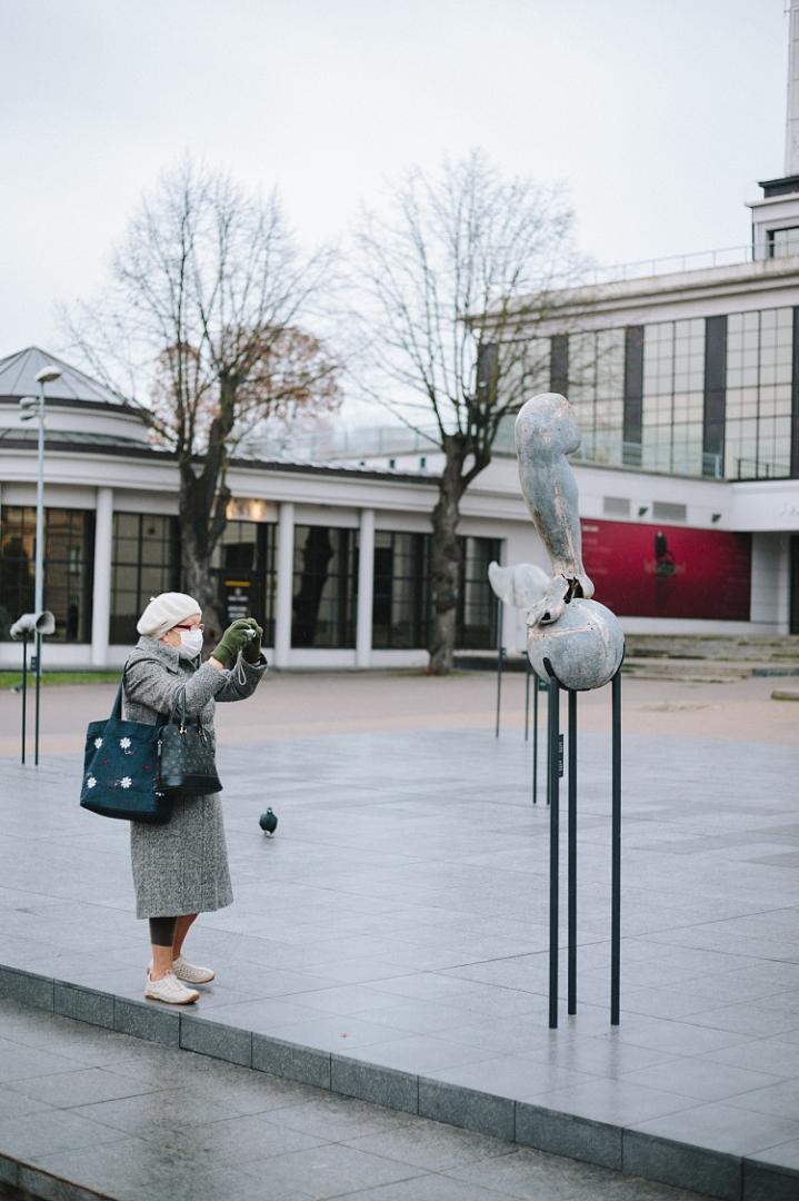 Publiskās mākslas programmas KOPĀ mākslas objekta "Metamorfozes" atklāšana