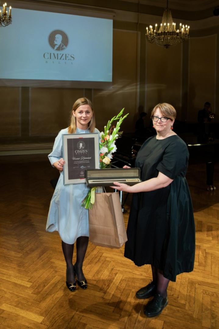 Kultūras ministrijas apbalvojuma un "Cimzes balvas 2020" pasniegšanas ceremonija