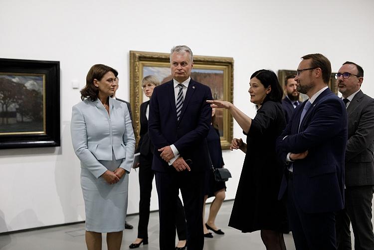 Kultūras ministra Naura Puntuļa darba vizīte Lietuvā