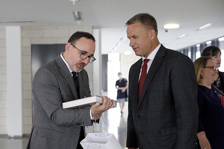 Kultūras ministra Naura Puntuļa darba vizīte Lietuvā