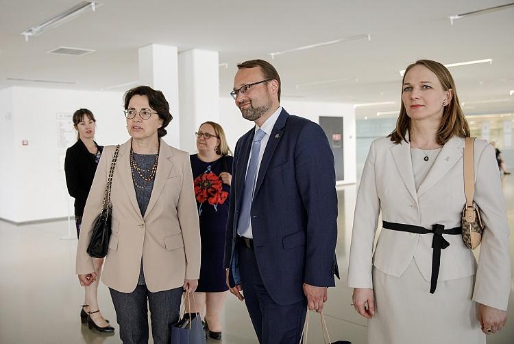 Kultūras ministra Naura Puntuļa darba vizīte Lietuvā