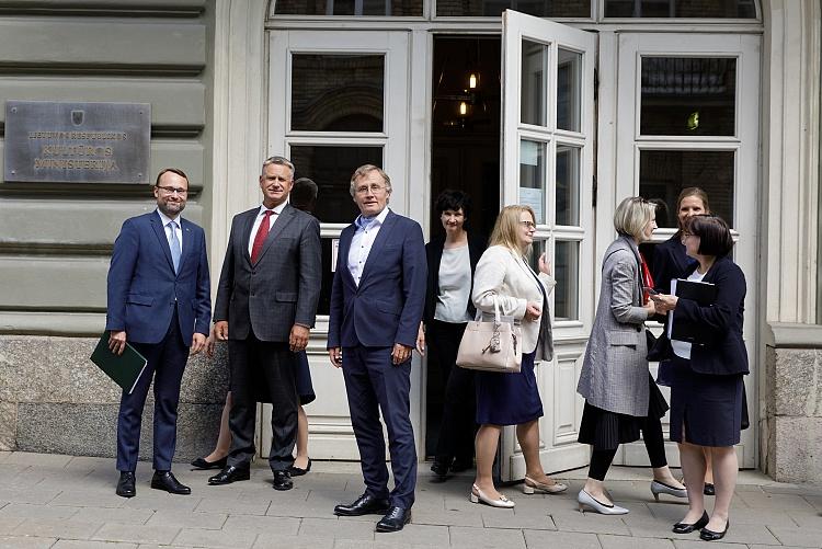 Kultūras ministra Naura Puntuļa darba vizīte Lietuvā