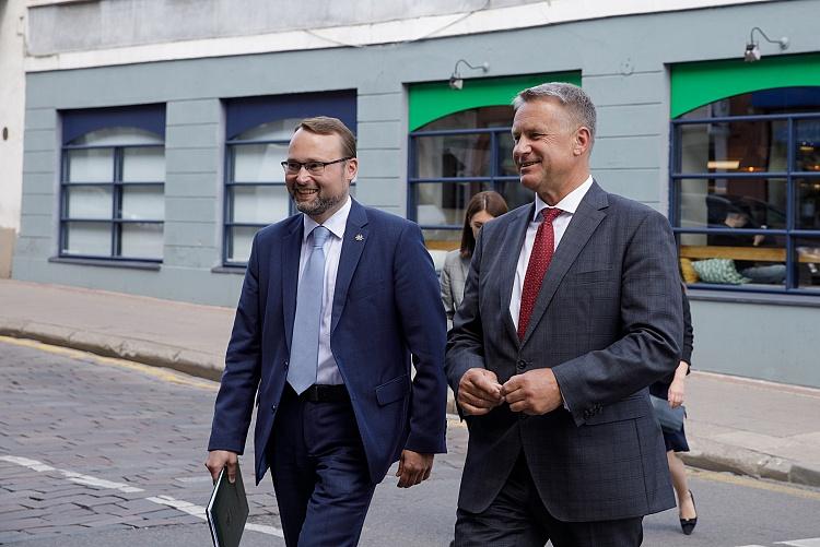 Kultūras ministra Naura Puntuļa darba vizīte Lietuvā