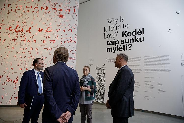 Kultūras ministra Naura Puntuļa darba vizīte Lietuvā
