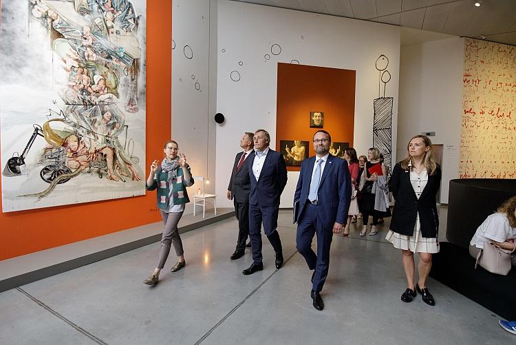 Kultūras ministra Naura Puntuļa darba vizīte Lietuvā