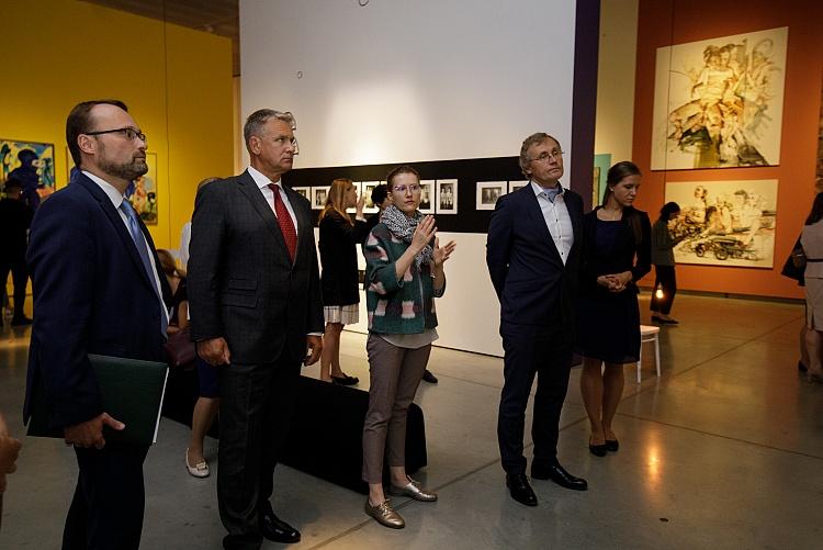 Kultūras ministra Naura Puntuļa darba vizīte Lietuvā