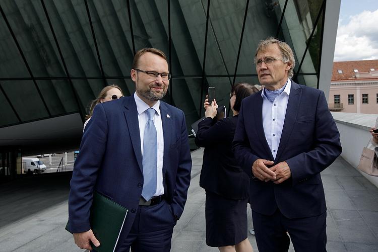 Kultūras ministra Naura Puntuļa darba vizīte Lietuvā