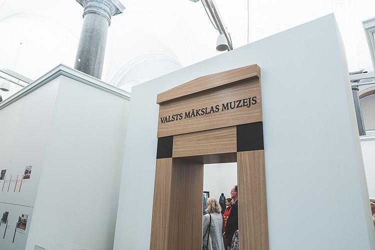 Valsts mākslas muzeja simtgadei veltītās izstādes “Mūsu muzejs” atklāšana
