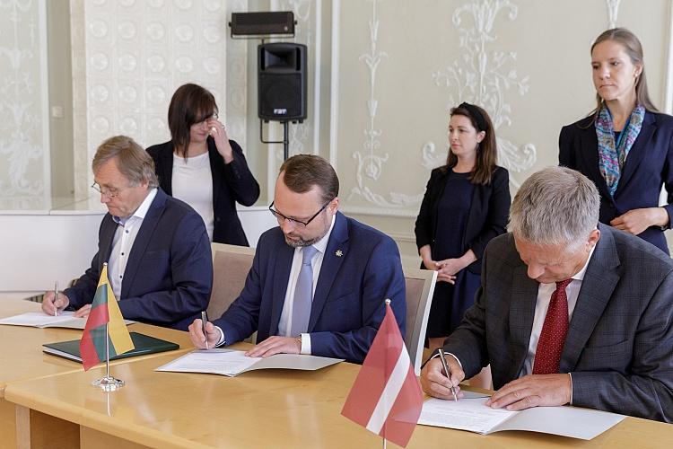Kultūras ministra Naura Puntuļa darba vizīte Lietuvā