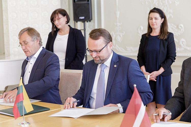 Kultūras ministra Naura Puntuļa darba vizīte Lietuvā