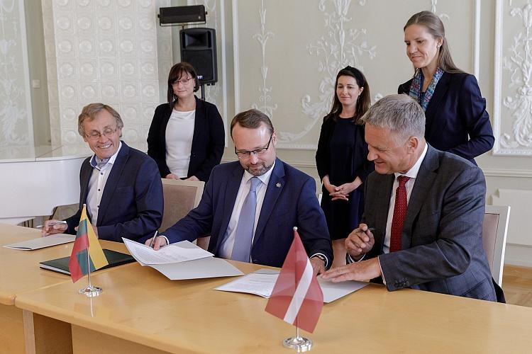 Kultūras ministra Naura Puntuļa darba vizīte Lietuvā