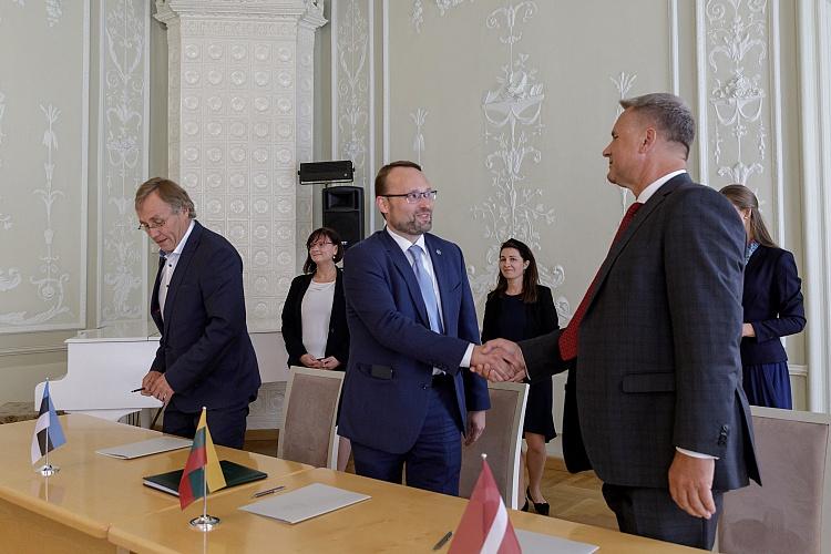 Kultūras ministra Naura Puntuļa darba vizīte Lietuvā