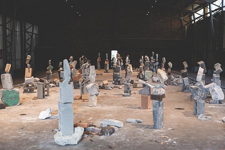 Kultūras ministrs apmeklē RIBOCA2 otro Rīgas Starptautisko laikmetīgās mākslas biennāli