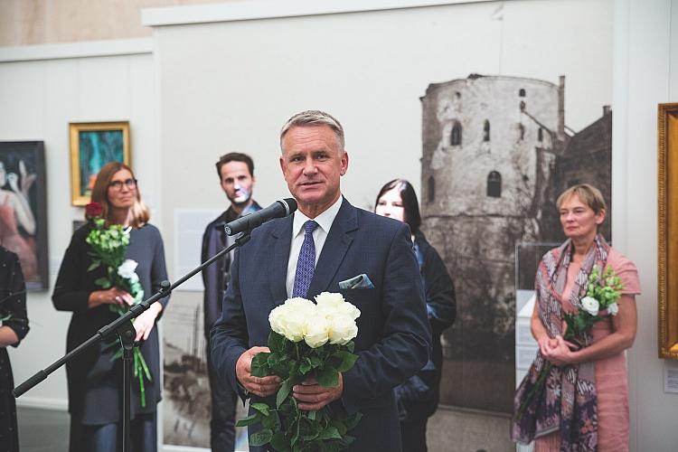 Valsts mākslas muzeja simtgadei veltītās izstādes “Mūsu muzejs” atklāšana