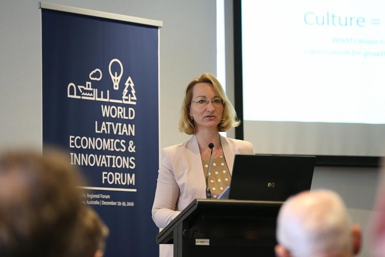 Pasaules Latviešu ekonomikas un inovāciju foruma Melburnā atklāšana