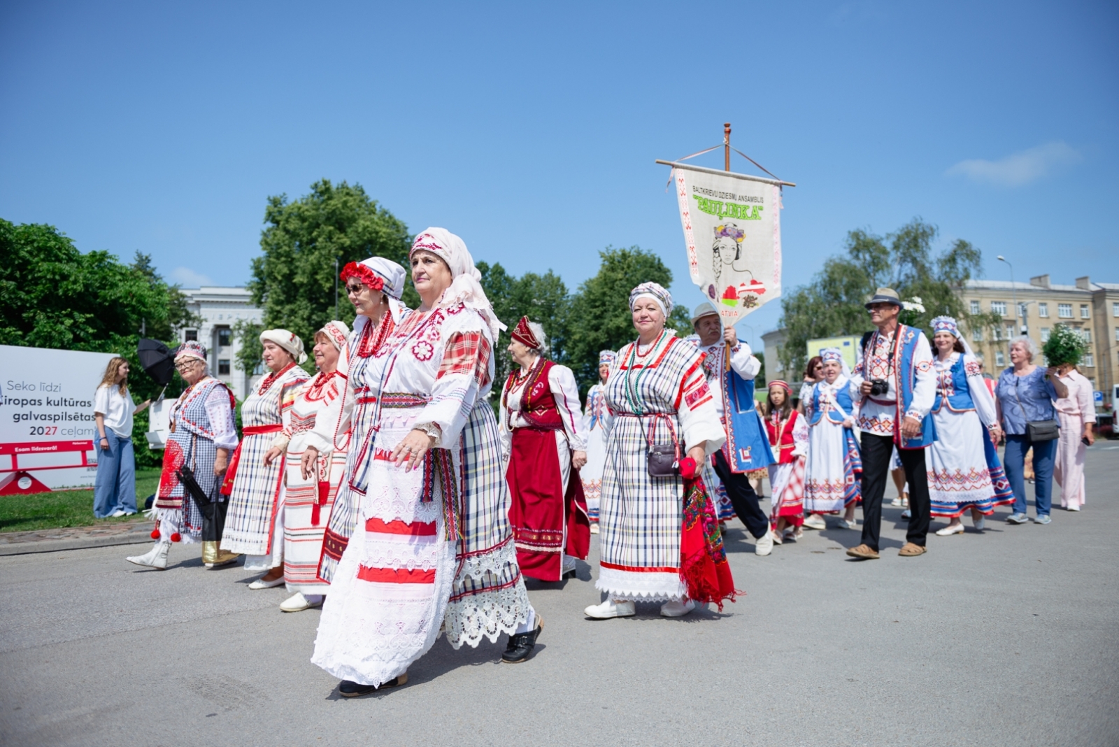 Kultūras ministre Agnese Lāce piedalās Latvijas mazākumtautību festivāla atklāšanā Liepājā