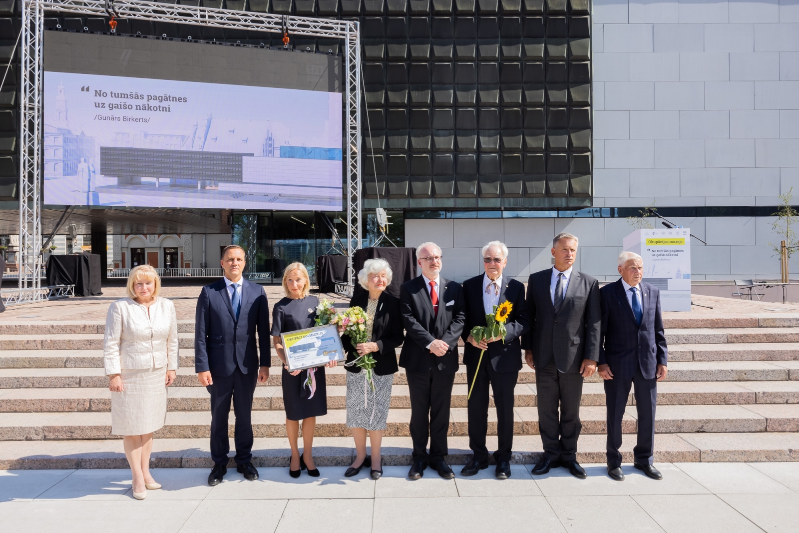 Atjaunotās Latvijas Okupācijas muzeja ēkas atklāšanas pasākums, foto: Reinis Oliņš, KM.