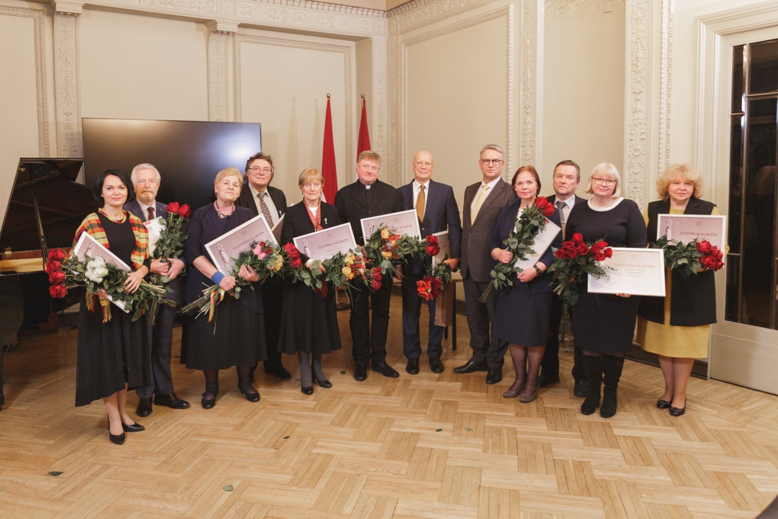 Ministru kabineta Kultūras ministrijas Atzinības rakstu pasniegšanas pasākums