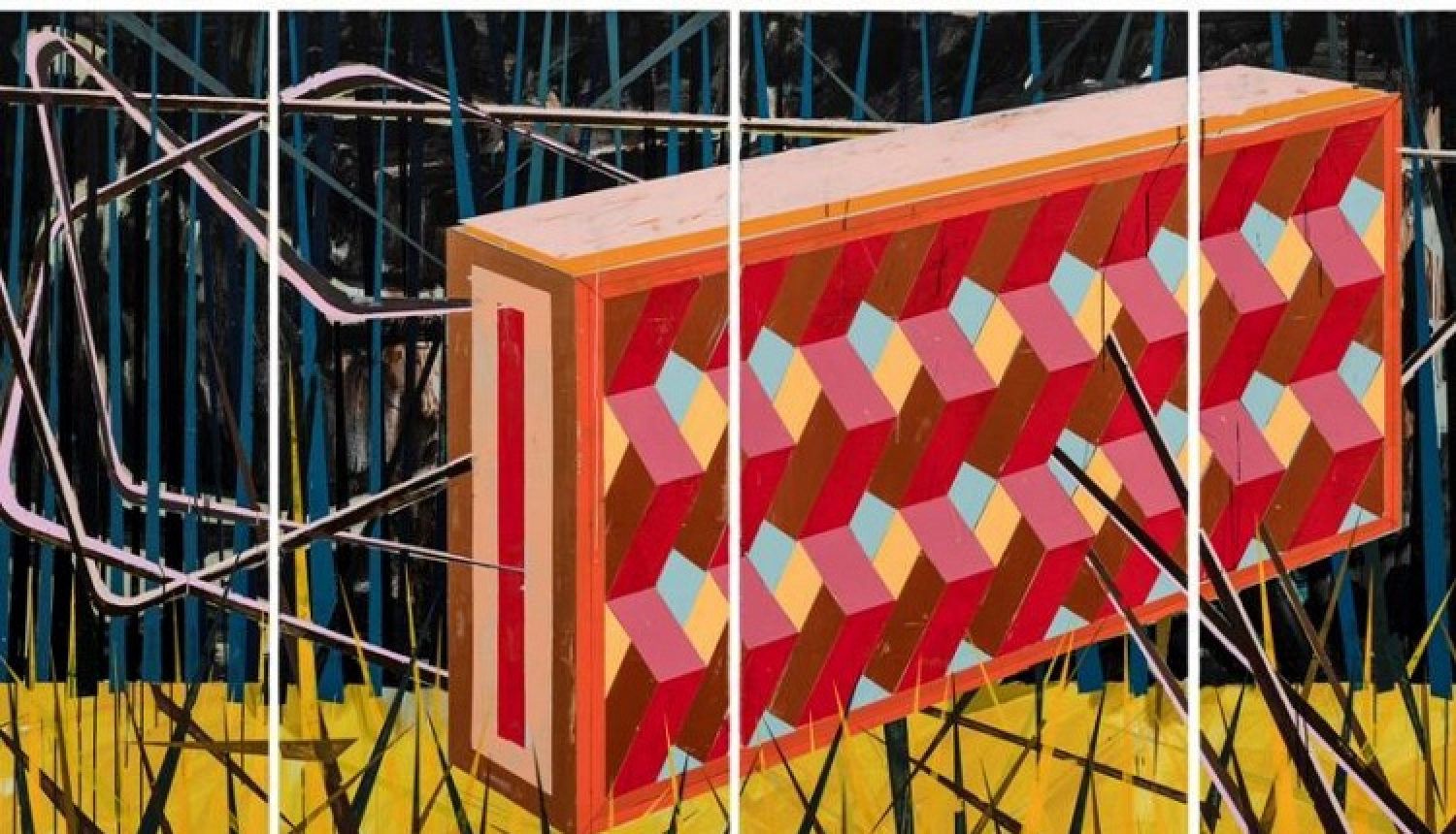 Koncertzāle “Cēsis” būs apskatāma Andra Vītoliņa personālizstāde “Urbānā poēzija”