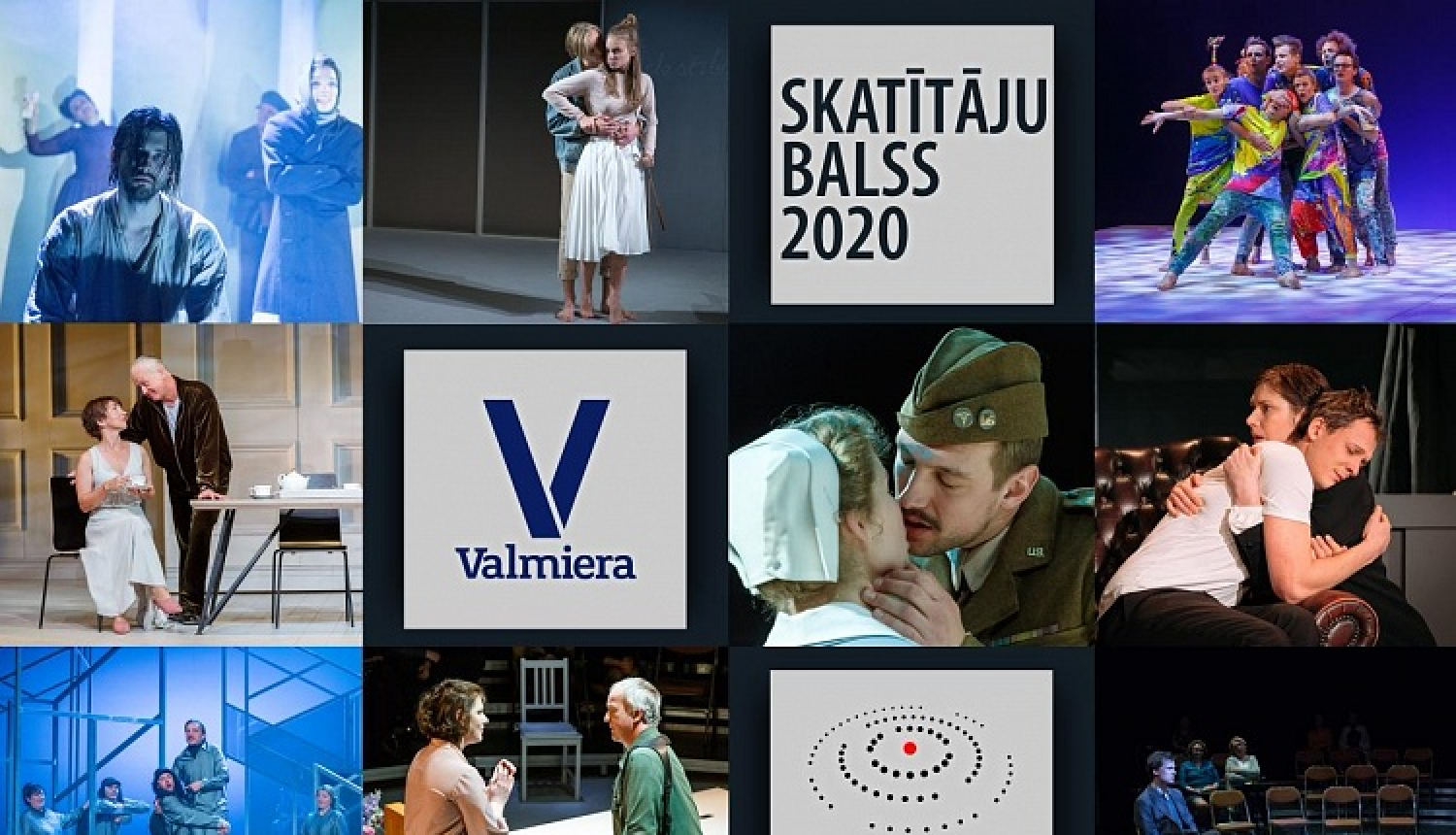 Valmieras teātris kopā ar piena produktu zīmolu “Valmiera” aicina skatītājus noteikt Gada labākos māksliniekus un izrādi