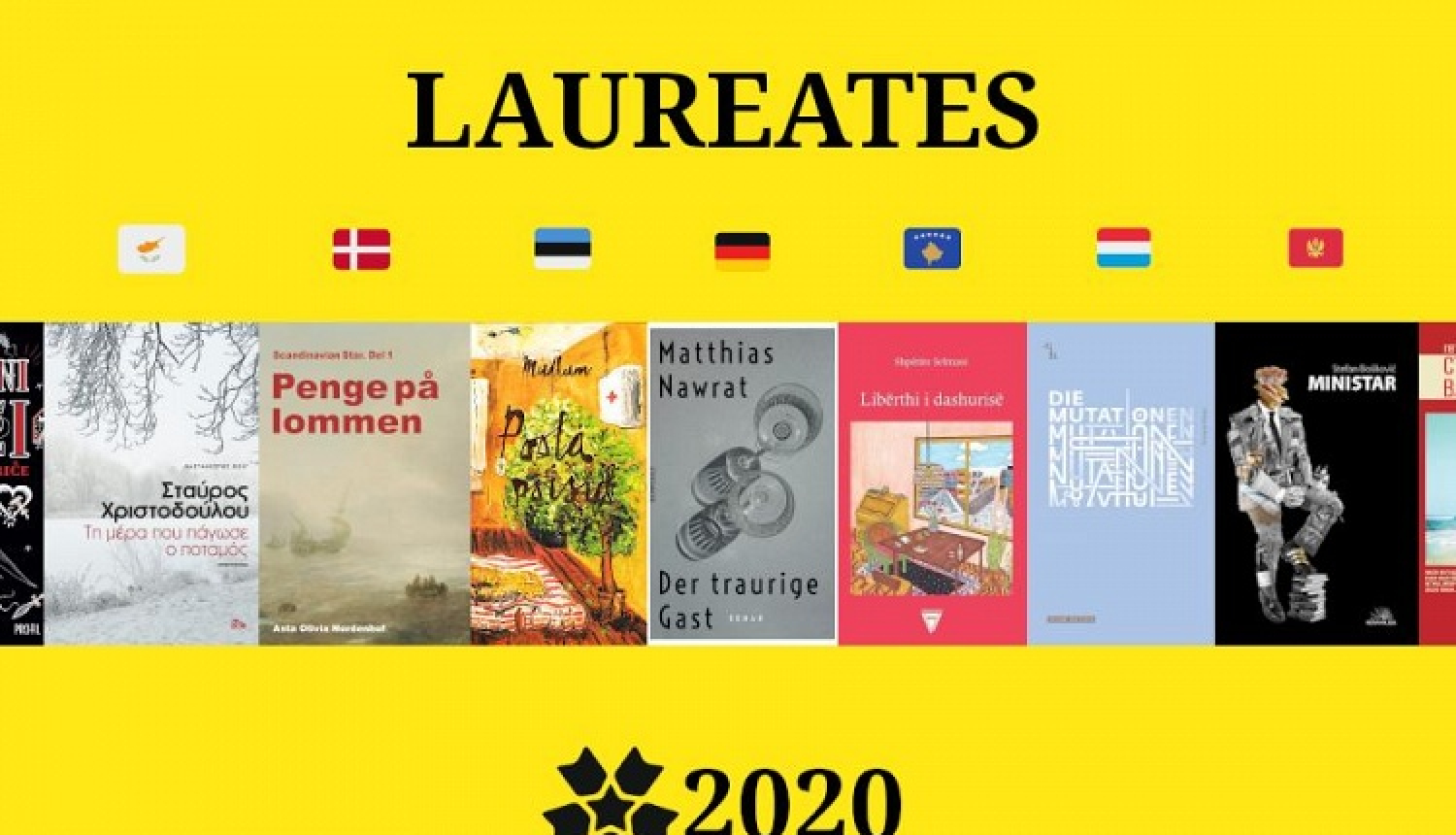 Paziņoti ES balvas literatūrā laureāti