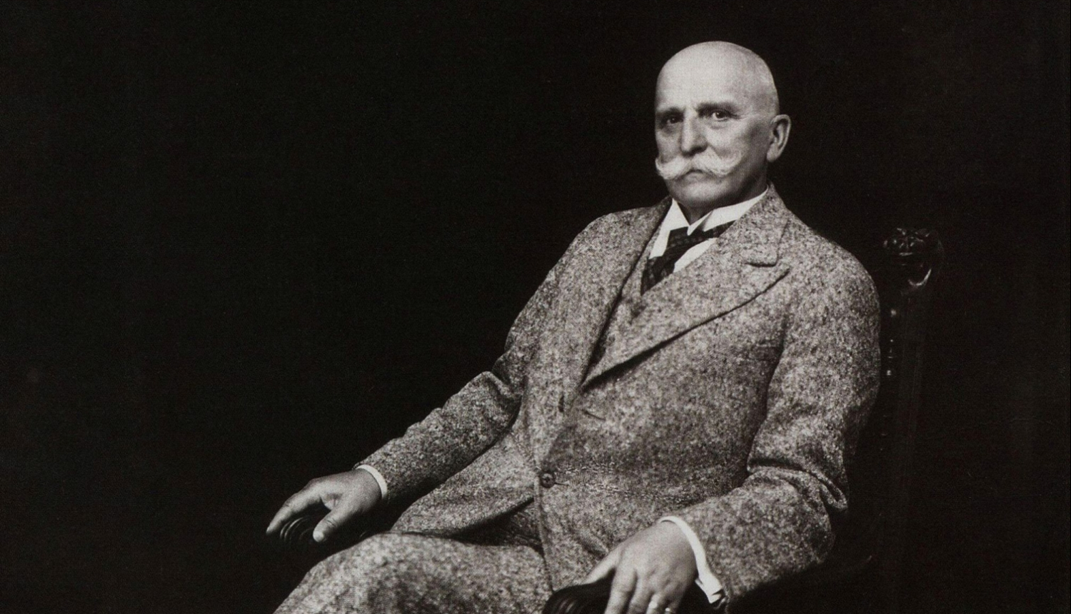 Vilhelms Purvītis. 1938. Foto: Roberts Johansons. Rīgas vēstures un kuģniecības muzeja kolekcija