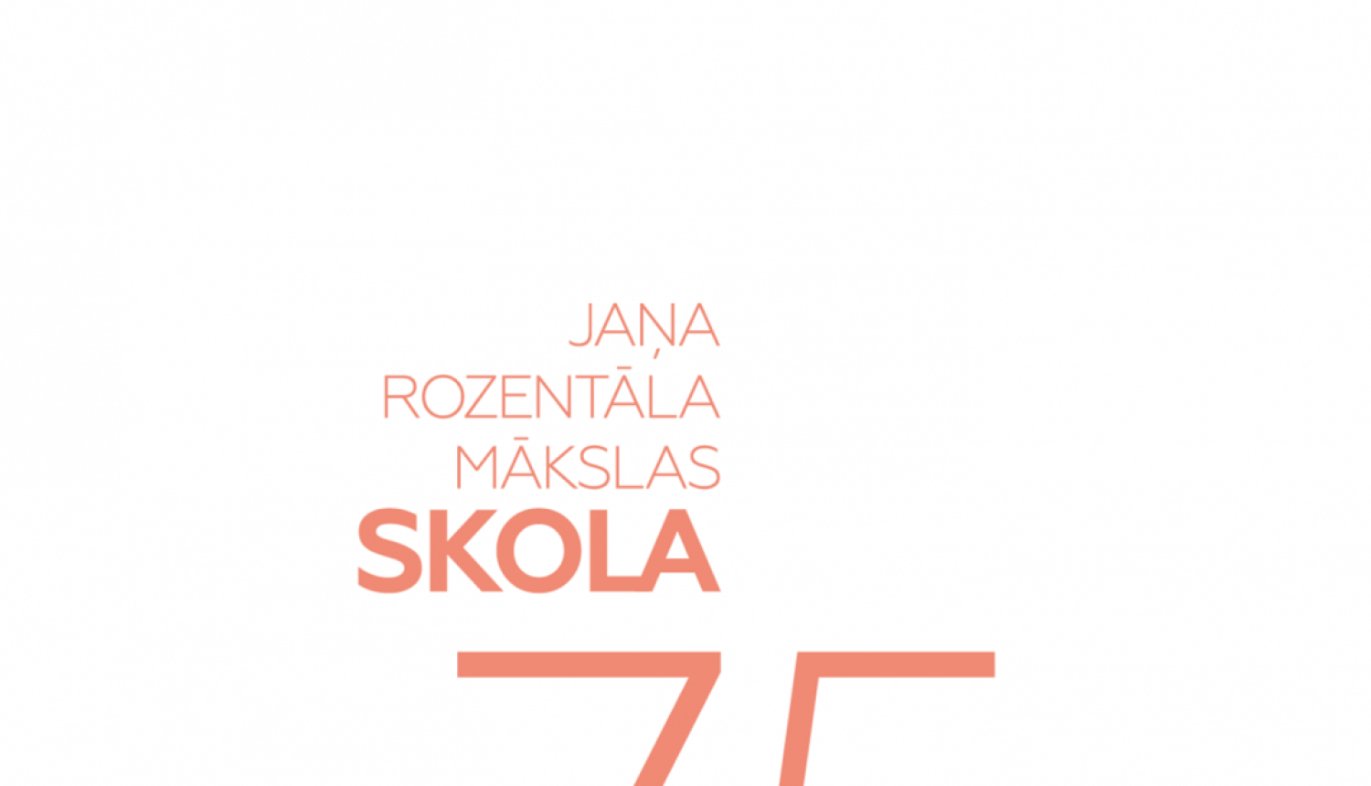 Jaņa Rozentāla Mākslas skola 75