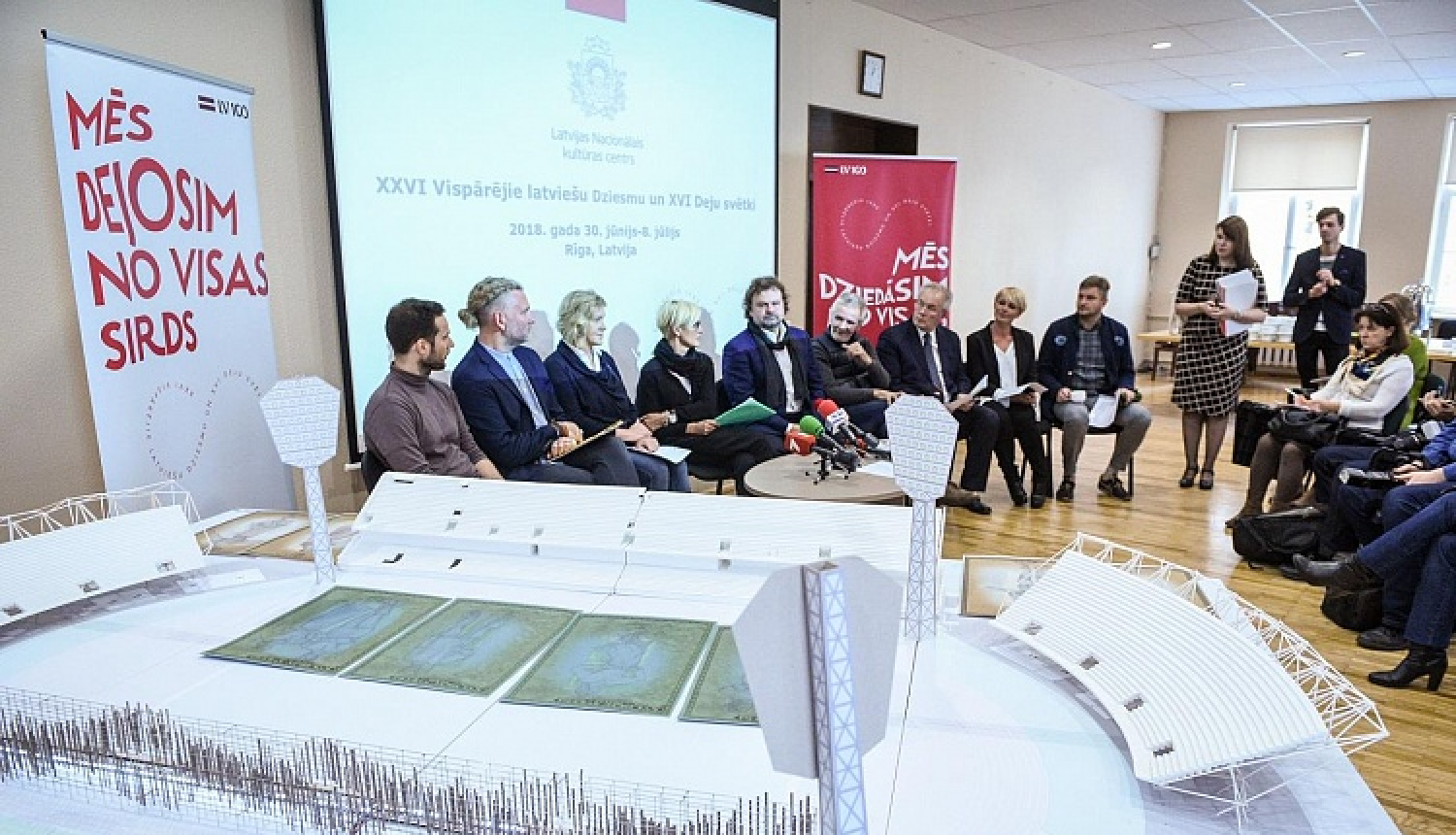 Dziesmu un deju svētkos piedalīsies teju 40 000 dalībnieku