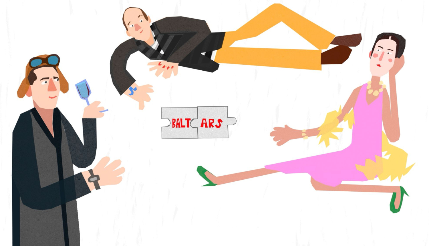 Darbnīcas “Baltars” animētā stāsta stopkadrs.