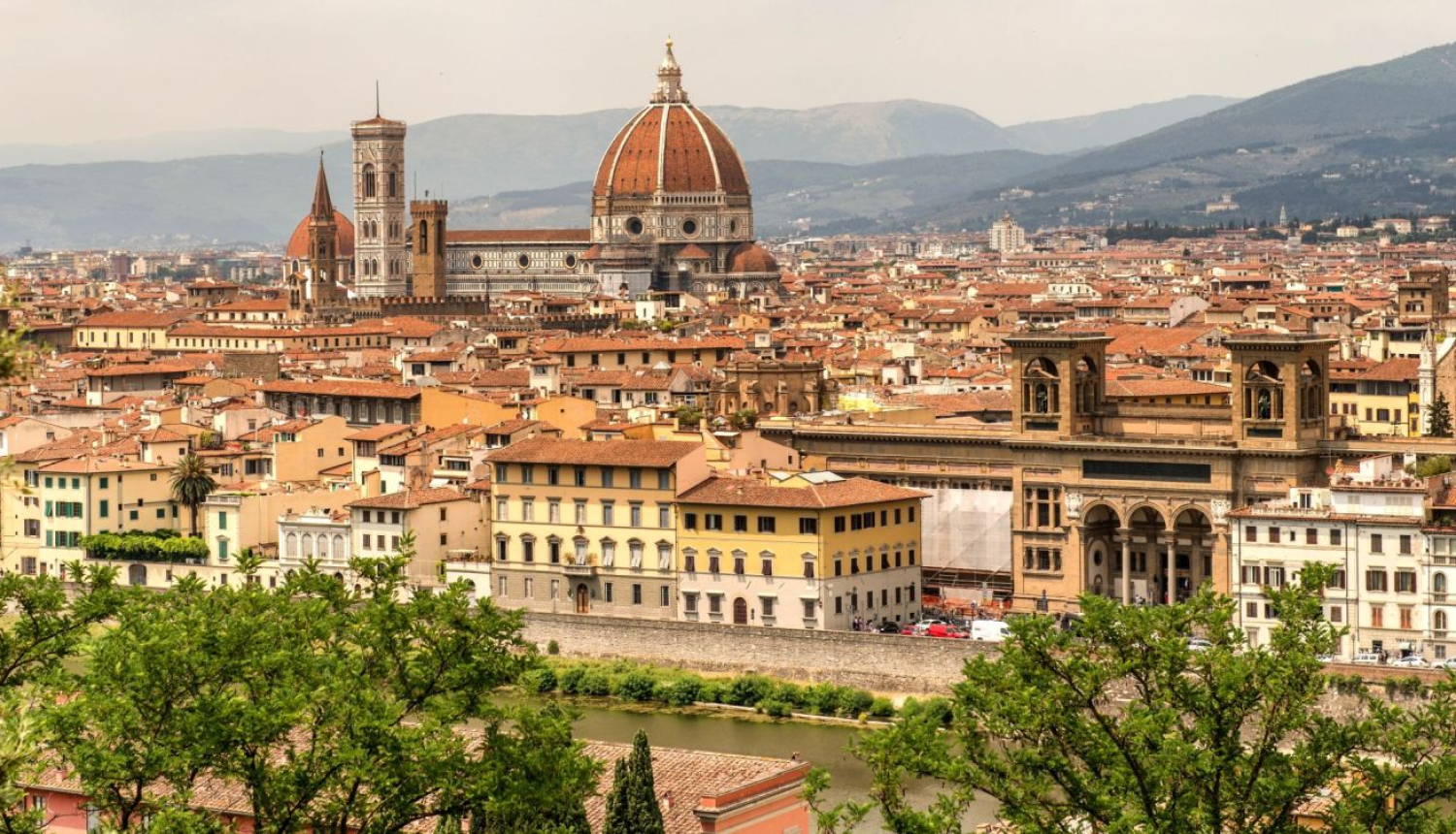 Florences panorāma. Itālija, foto: Pixabay