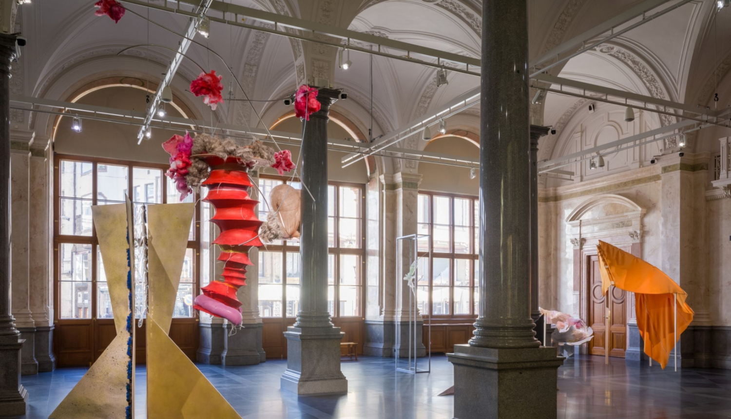 Daiga Grantiņa. Personālizstāde “Lauka telpa” Mākslas muzejā RĪGAS BIRŽA (07.05.–31.07.2022.). Foto: Toan Vu-Huu