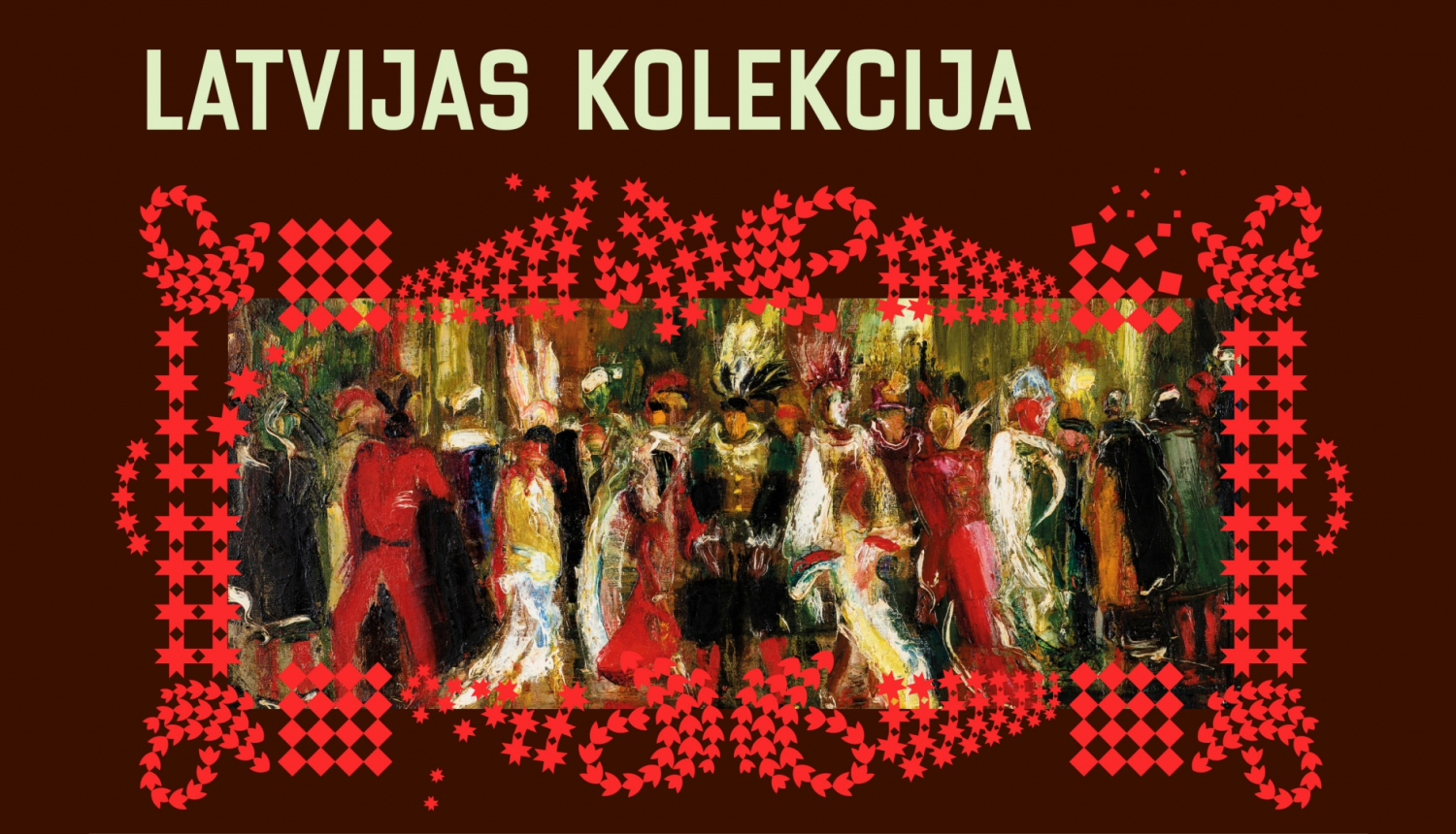 Jānis Tīdemanis. Karnevāls. 1930. gadi. Dizains: Rūta Jumīte. Foto: Helene Toresdotter / Malmes Mākslas muzejs