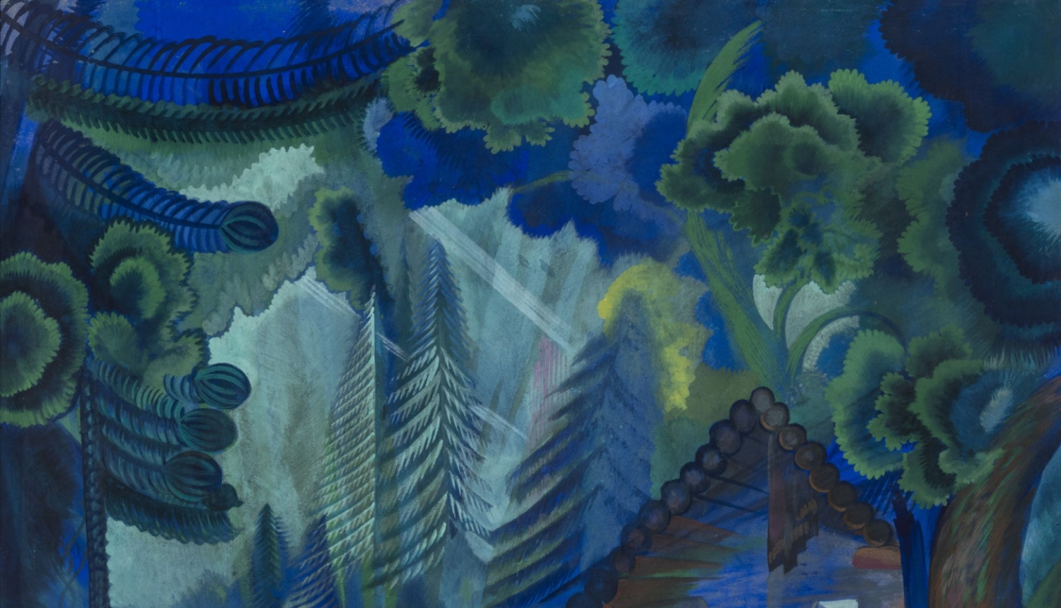 glezna, izrādes dekorācija, ainava