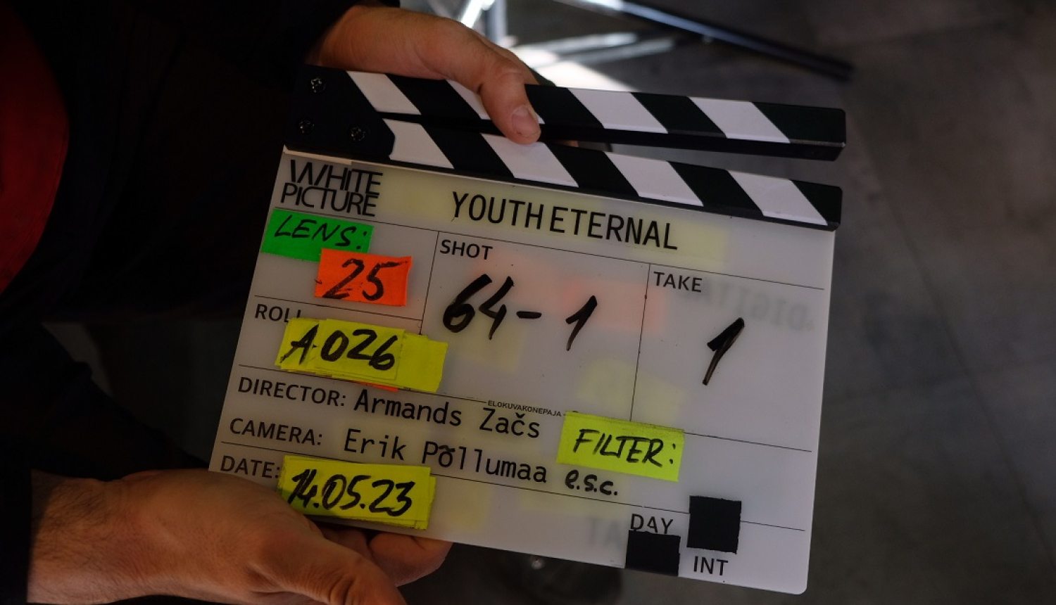 Filmēšanas process, foto: Mārtiņš Grauds