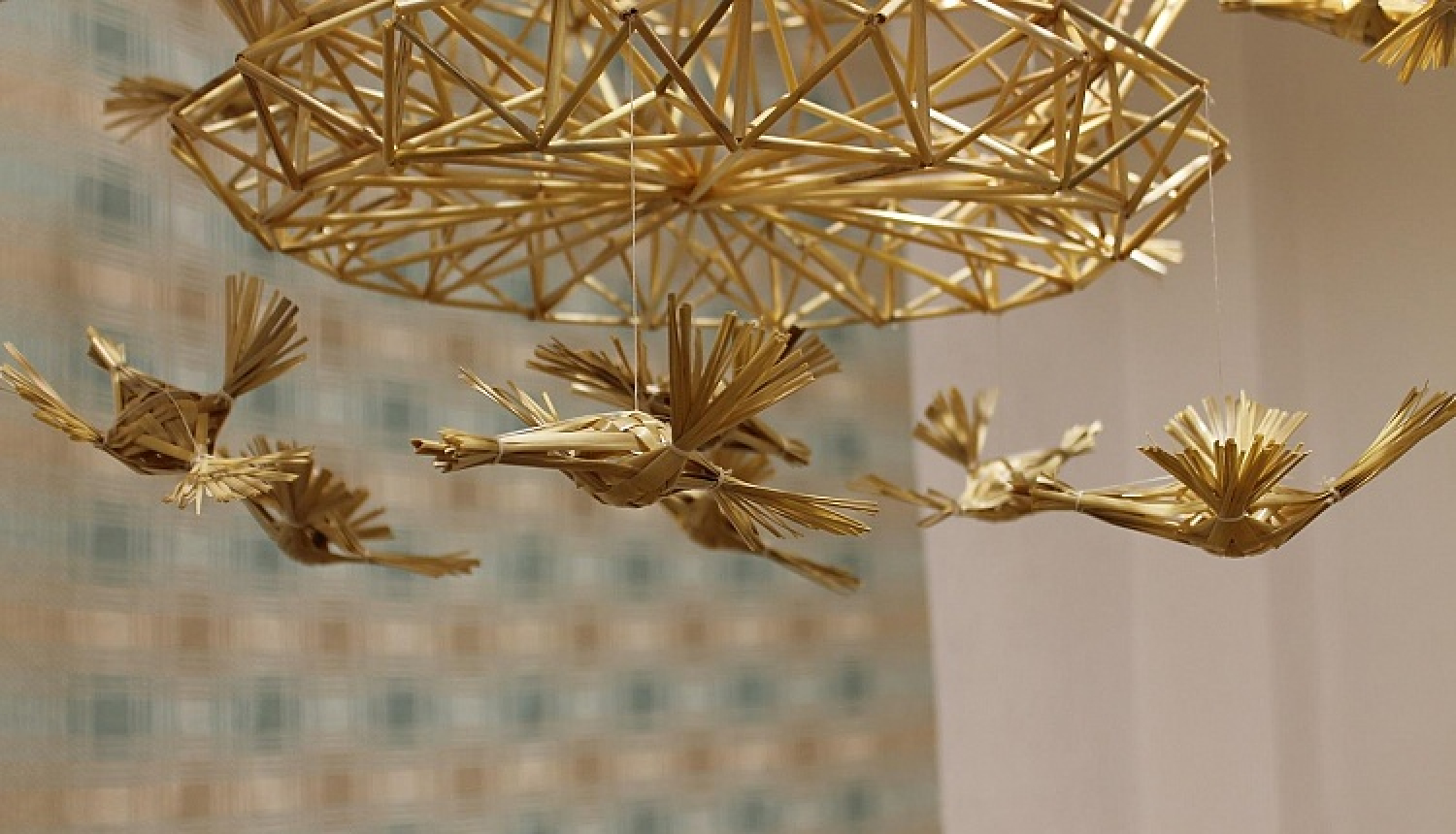 Šovasar Jelgavā aplūkojama iespaidīga puzuru un pinumu izstāde