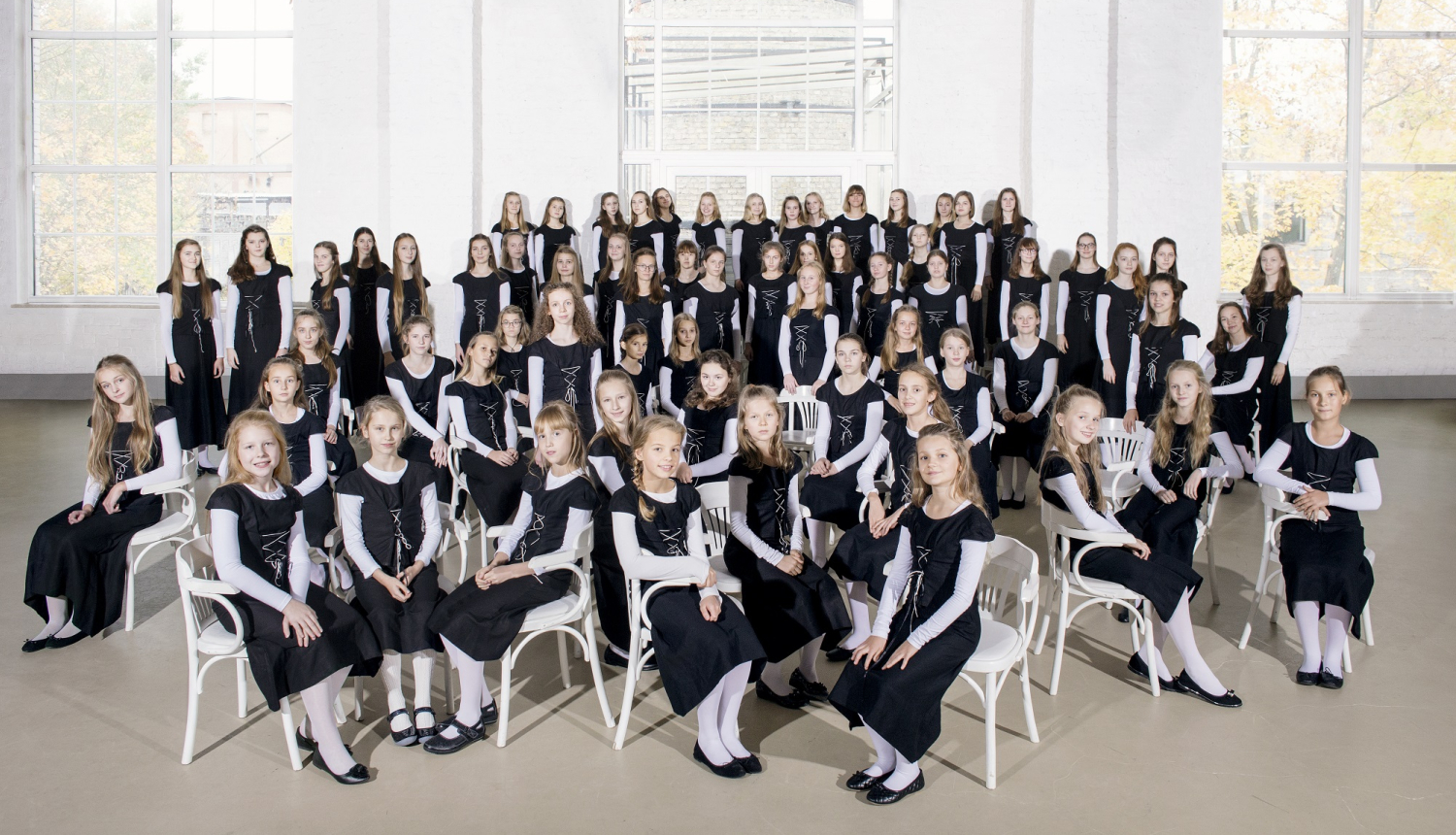 Rīgas Doma meiteņu kora TIARA, foto: Kristīne Madjare.