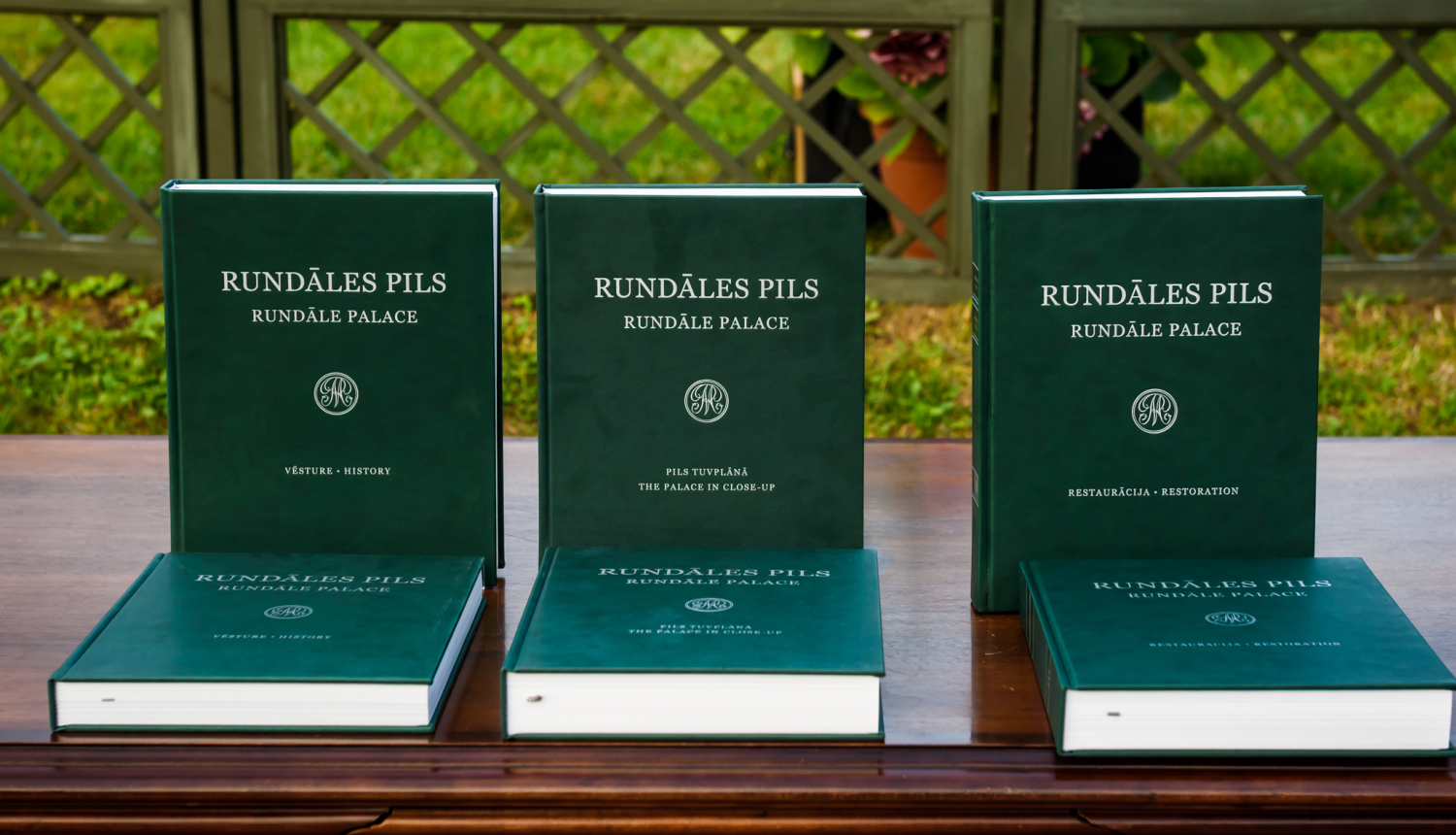 Monogrāfijas sērija. Foto: G. Ivuškāns.