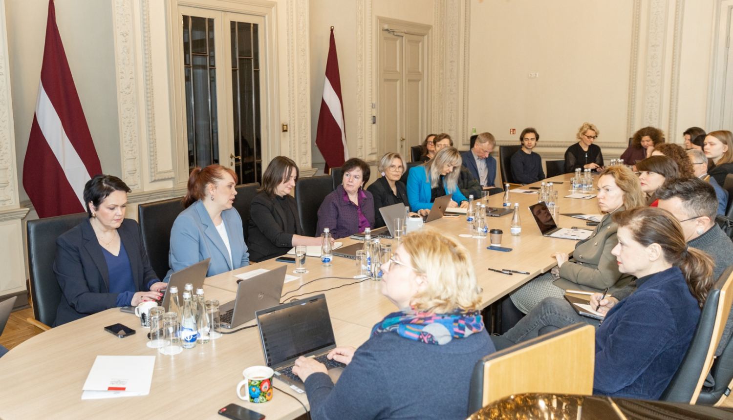 22.03.2024_Mākslu un kultūras augstskolu sadarbības padomes sēde Kultūras ministrijā, foto: Oskars Artūrs Upenieks