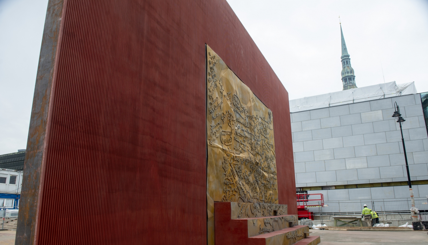 Vēstures taktīla Strēlnieku laukumā