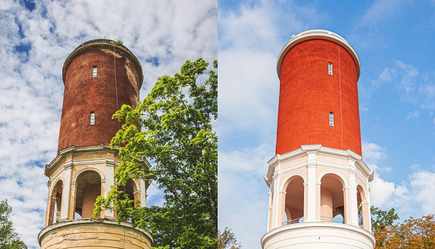 Pabeigta Ķemeru ūdenstorņa pārbūve